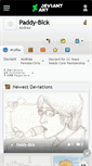 Mobile Screenshot of paddy-blck.deviantart.com