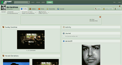 Desktop Screenshot of deviandreas.deviantart.com