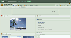 Desktop Screenshot of lemon-squishy.deviantart.com