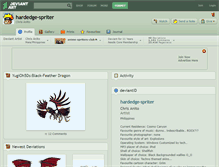 Tablet Screenshot of hardedge-spriter.deviantart.com
