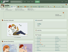 Tablet Screenshot of esdlas.deviantart.com