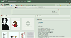Desktop Screenshot of electraxd.deviantart.com