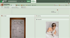 Desktop Screenshot of moromezo.deviantart.com