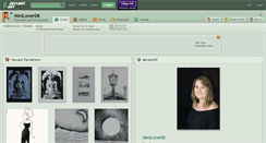 Desktop Screenshot of minilover08.deviantart.com