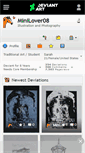Mobile Screenshot of minilover08.deviantart.com