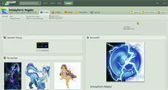 Desktop Screenshot of ionosphere-negate.deviantart.com