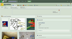 Desktop Screenshot of greenaflabar.deviantart.com