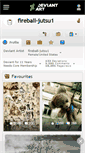 Mobile Screenshot of fireball-jutsu1.deviantart.com