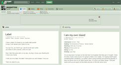 Desktop Screenshot of pepperrose.deviantart.com