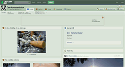 Desktop Screenshot of der-kommentator.deviantart.com
