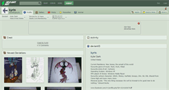 Desktop Screenshot of kyrin.deviantart.com