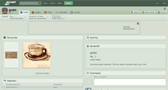 Desktop Screenshot of godot.deviantart.com