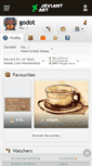 Mobile Screenshot of godot.deviantart.com