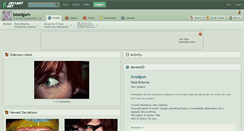 Desktop Screenshot of beadgum.deviantart.com