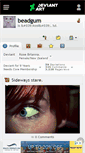 Mobile Screenshot of beadgum.deviantart.com