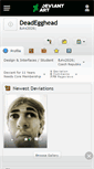 Mobile Screenshot of deadegghead.deviantart.com