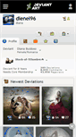 Mobile Screenshot of dienel96.deviantart.com