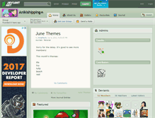 Tablet Screenshot of anikishipping.deviantart.com