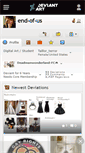 Mobile Screenshot of end-of-us.deviantart.com