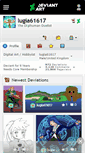 Mobile Screenshot of lugia61617.deviantart.com