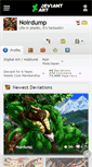 Mobile Screenshot of noirdump.deviantart.com