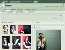 Tablet Screenshot of l0stshadow.deviantart.com