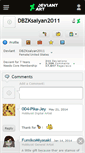 Mobile Screenshot of dbzksaiyan2011.deviantart.com