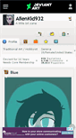 Mobile Screenshot of alienkid932.deviantart.com