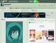 Tablet Screenshot of alienkid932.deviantart.com