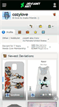 Mobile Screenshot of cozylove.deviantart.com