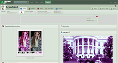 Desktop Screenshot of beauutyland.deviantart.com