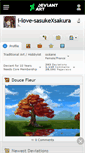 Mobile Screenshot of i-love-sasukexsakura.deviantart.com