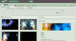 Desktop Screenshot of meliya.deviantart.com