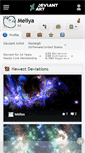 Mobile Screenshot of meliya.deviantart.com
