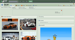 Desktop Screenshot of mars-gtr.deviantart.com