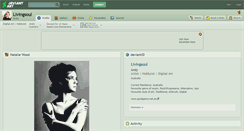 Desktop Screenshot of livingsoul.deviantart.com