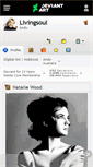 Mobile Screenshot of livingsoul.deviantart.com