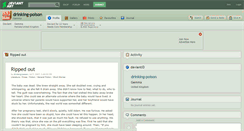 Desktop Screenshot of drinking-poison.deviantart.com
