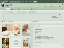 Tablet Screenshot of fotoguy007.deviantart.com