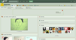 Desktop Screenshot of kurel-kun.deviantart.com