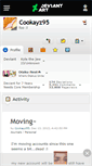 Mobile Screenshot of cookayz95.deviantart.com