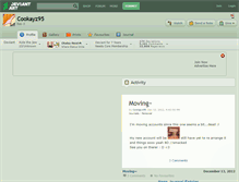 Tablet Screenshot of cookayz95.deviantart.com