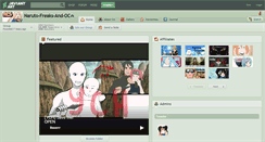 Desktop Screenshot of naruto-freaks-and-oc.deviantart.com
