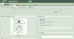 Desktop Screenshot of johnchrist.deviantart.com