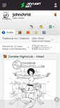 Mobile Screenshot of johnchrist.deviantart.com