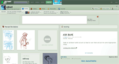 Desktop Screenshot of ajinori.deviantart.com