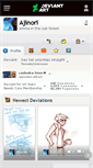Mobile Screenshot of ajinori.deviantart.com