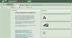 Desktop Screenshot of harpg-de.deviantart.com