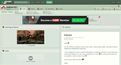Desktop Screenshot of nickrox101.deviantart.com
