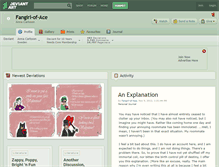 Tablet Screenshot of fangirl-of-ace.deviantart.com